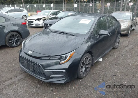 2020 Toyota Corolla Xse из США, поврежденный, VIN JTDT4RCEXLJ032160